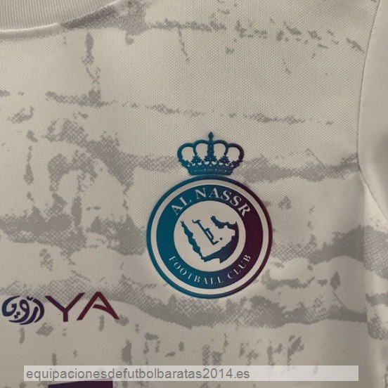 Nuevo 2ª Conjunto De Niños Al Nassr 23/24 Blanco Baratas